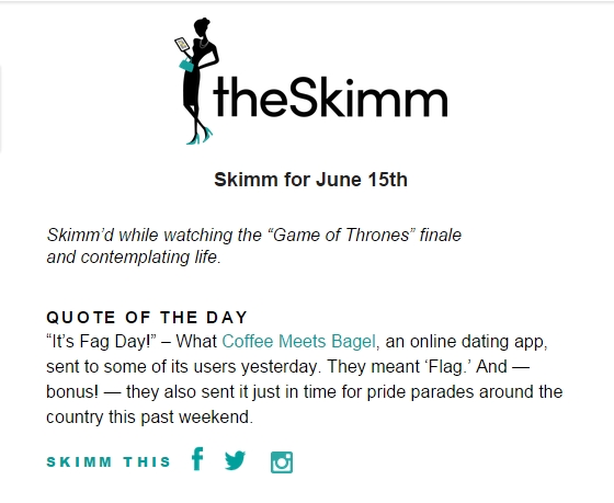 11. theSkimm